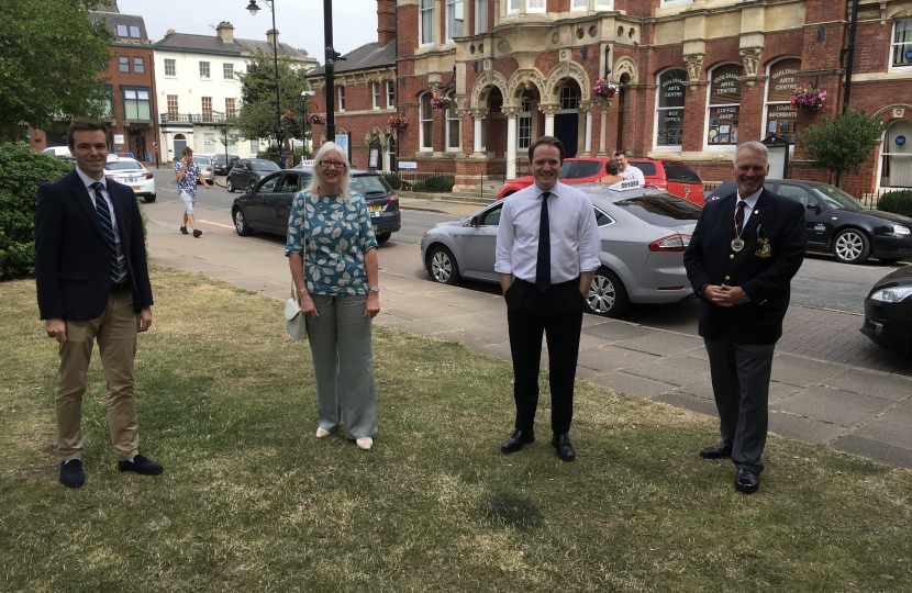 Cllrs and MP discuss Remembrance Day