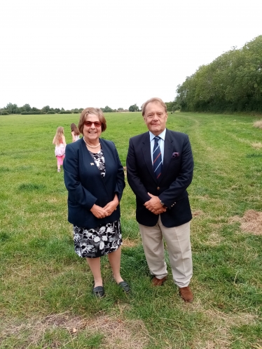 Cllr Trollope-Bellew and Sir John Hayes